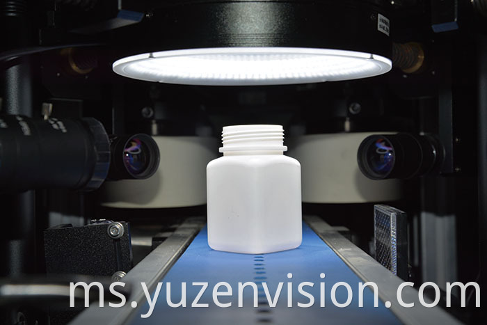 Automatic plastic bottle visual inspection machine